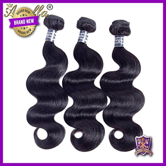 22-20-18 Inch Body Wave Human Hair Extensions 3 Bundles Virgin Brazilian main image 5